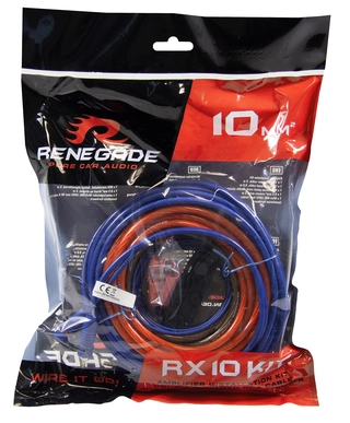 Renegade 10 mm&#178; Kabelkit RCA, mini-ANL