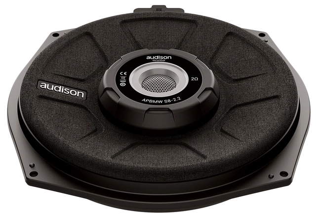 Audison APBMWS82, 8" BMW slim sub For BMW/Mini 2ohm 