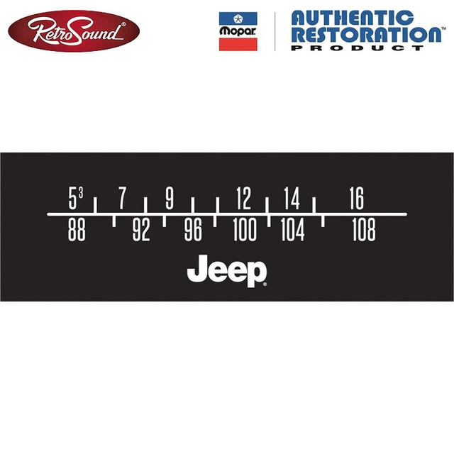 RetroSound SCP42 Skjembeskytter Jeep 