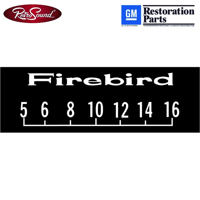 RetroSound SCP29 Skjembeskytter Pontiac Firebird 