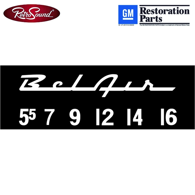 RetroSound SCP22 Skjembeskytter GM Bel Air 