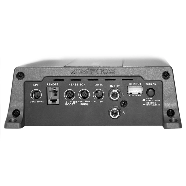 Ampire 1-kanals forsterker - 24V 1 x 500Watt @ 2 Ohm 