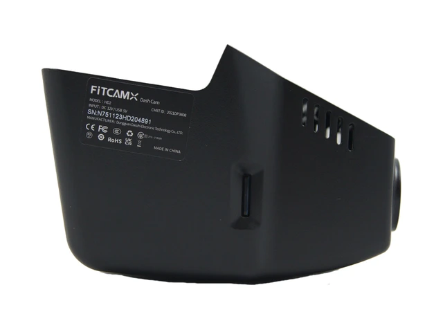 FITCAMX Integrert 4K Dashcam (foran) VW/Skoda (2015 -->) "Model B" Grå 