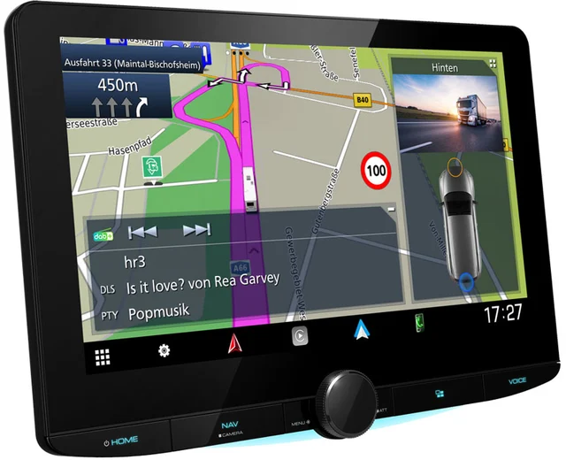 Kenwood DNR992RVS Truck/Camper Navi 2-DIN 10,1"  DAB BT NAVI USB IPHONE 