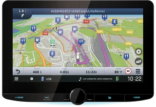 Kenwood DNR992RVS Truck/Camper Navi 2-DIN 10,1"  DAB BT NAVI USB IPHONE