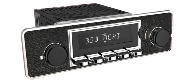 RetroSound Trim radio DAB/AUX Til 60-70-talls biler 