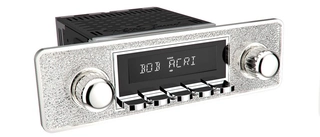 RetroSound Silver radio DAB/AUX/BT/USB Til 60-70-talls biler
