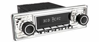 RetroSound Chrome radio DAB/AUX Til 60-70-talls biler