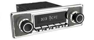 RetroSound Becker Chrome radio DAB/AUX Til 60-70-talls biler