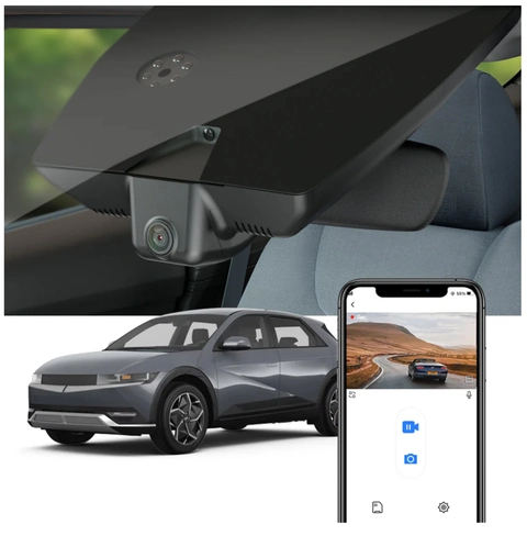 FITCAMX Integrert 4K Dashcam (foran) Hyundai Ioniq 5 (2021 - 2024)