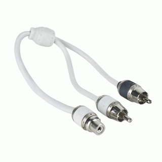 Metra Marine RCA Y-ledd Y-ledd, 1 hun/2 han, hvit