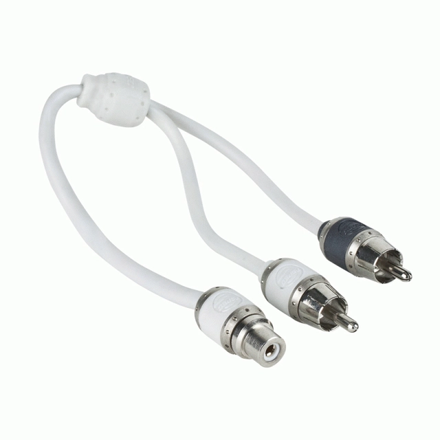 Metra Marine RCA Y-ledd Y-ledd, 1 hun/2 han, hvit 