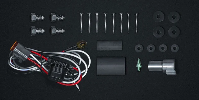 Strands integrert LED-lys i skiltholder! Oppgradert 809135 Nuuk E-line 8100 lumen 