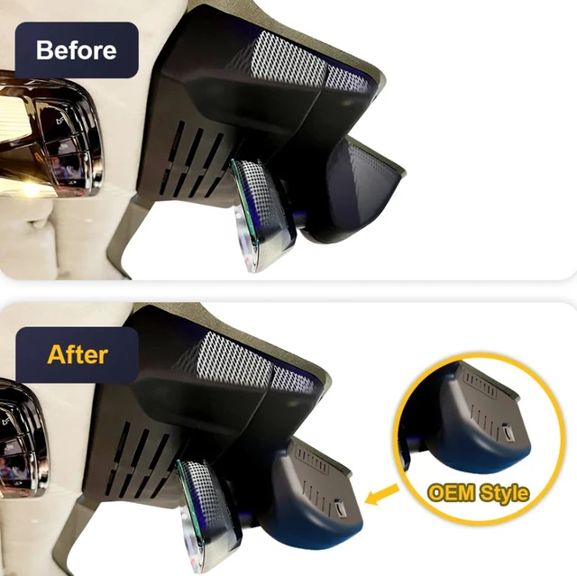 FITCAMX Integrert 4K Dashcam (foran+bak) BMW iX (2022 -->) 