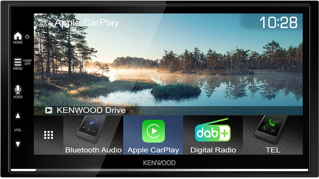 Kenwood DMX7722DABS 2-DIN MEDIASPILLER -  DAB BT USB/IPHONE 