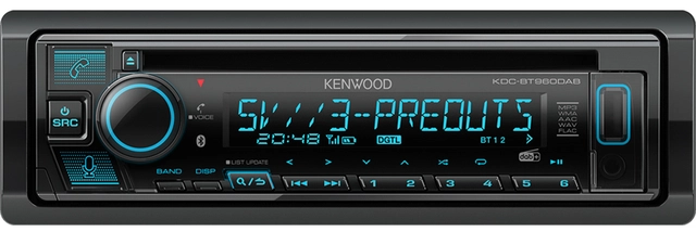 Kenwood KDCBT960DAB CD RADIO DAB BT USB/IPHONE 