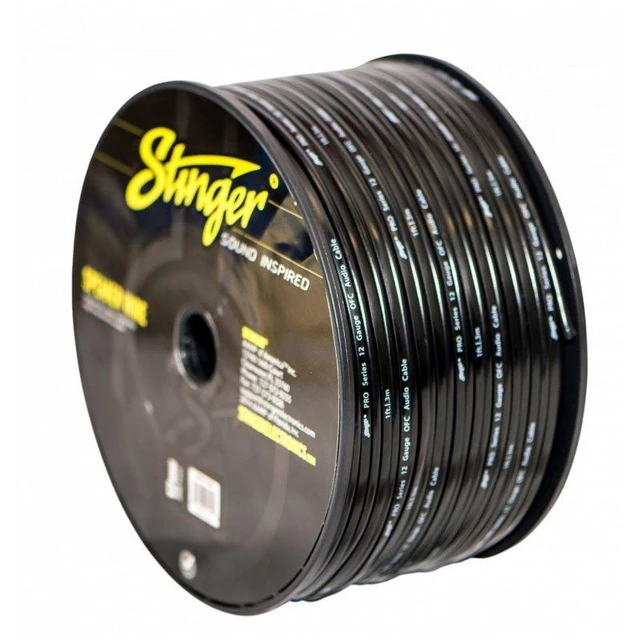 Stinger Høyttalerkabel 2x4mm2 - (75m rull) 