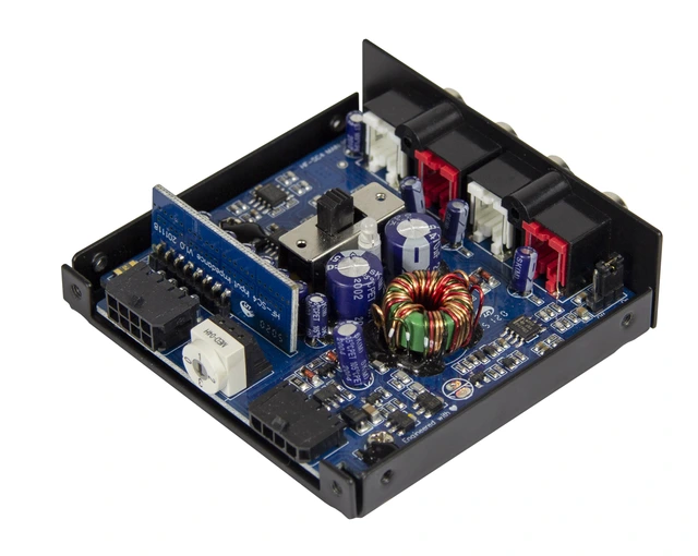 HiFonics HF-SC4-ISO høy-lav nivå adapter 4-kanals. ISO-tilkobling 