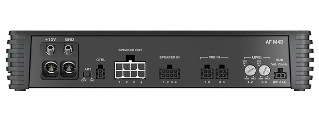 Audison FORZA 4-kanals forsterker 1040W RMS  @ 2ohm 