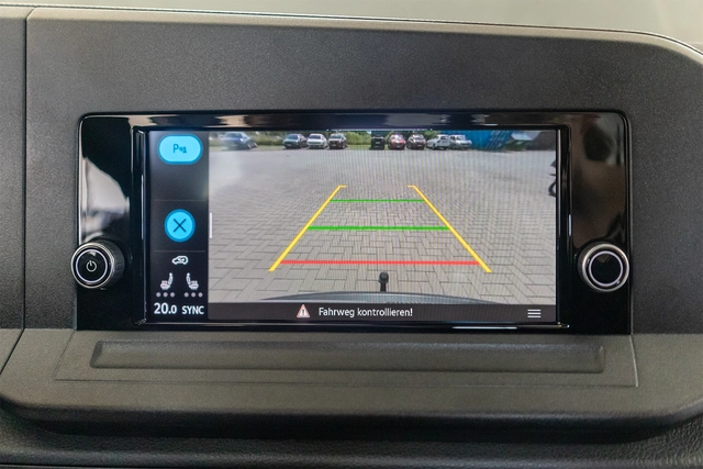 Kufatec OEM Ryggekamerapakke Volkswagen VW Caddy (2021 -->) m/topphenglset dør 