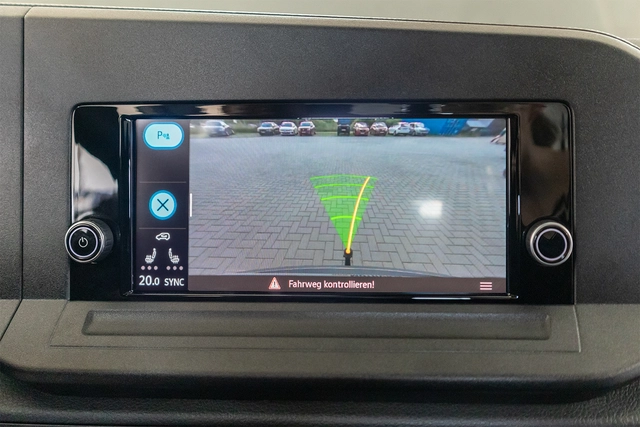 Kufatec OEM Ryggekamerapakke Volkswagen VW Caddy (2021 -->) m/topphenglset dør 