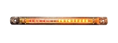 Strands fiberoptisk baklampe Baklys, brems, blink, 12-24V