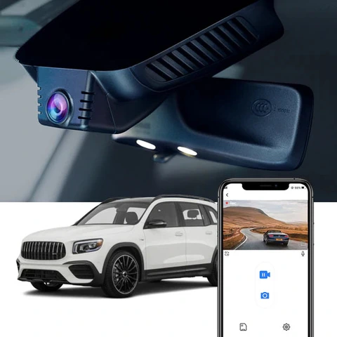 FITCAMX Integrert 4K Dashcam (foran) *Mercedes GLA/GLB/EQA/EQB 12 vents 