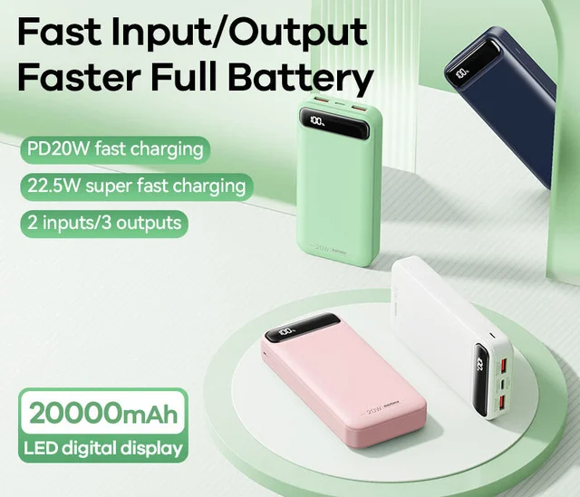 ConnectED powerbank 20.000mAh Rask og kraftig 