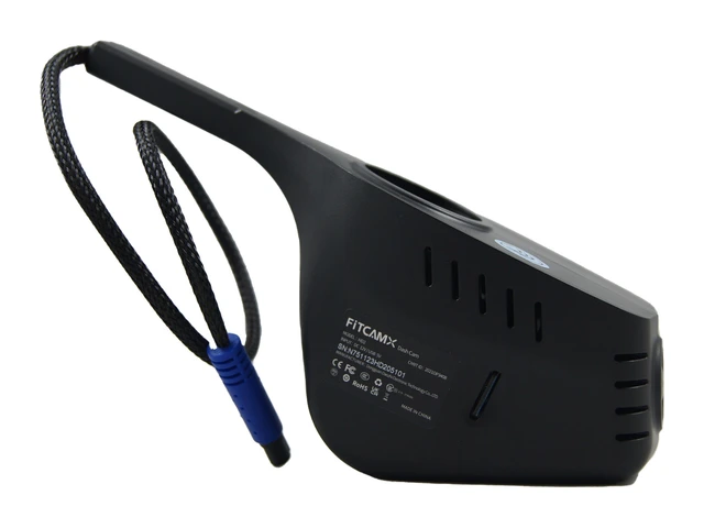 FITCAMX Integrert 4K Dashcam (foran) VW Universal u/regnsensor Sort 