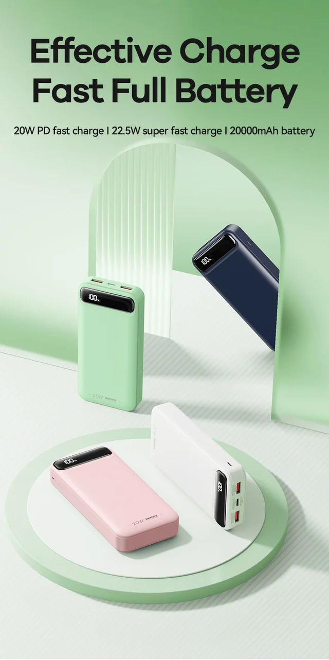 ConnectED powerbank 20.000mAh Rask og kraftig 