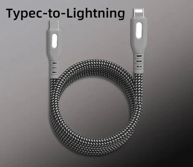 ConnectED Phone Kabel 1 meter Lightning USB Type-C til Lightning,magnetisk kabel 