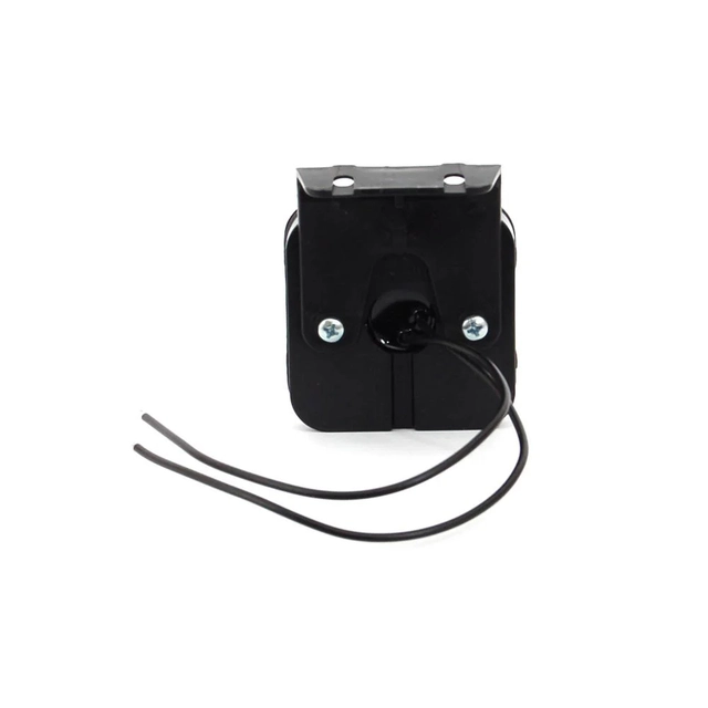 Strands Posisjonslys med vinkelfeste Hvit LED med klart glass, 12-24V 