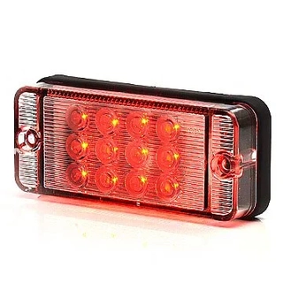 Strands Tåkebaklys klart glass, 12-24V 