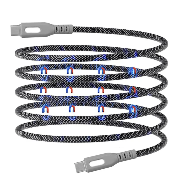 ConnectED Phone Kabel 1 meter Lightning USB Type-C til Lightning,magnetisk kabel 