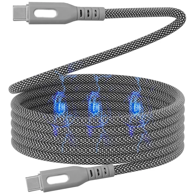 ConnectED Phone Kabel 1 meter Lightning USB Type-C til Lightning,magnetisk kabel 