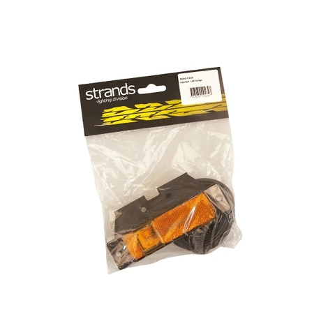 Strands Sidemarkeringslys m/feste Orange 12-24V 