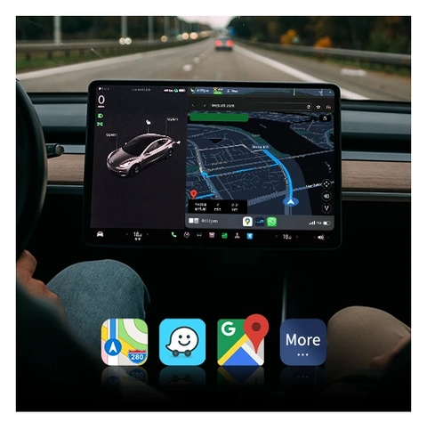 ConnectED Apple Carplay adapter Til Tesla - Trådløst 