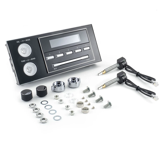 RetroSound Displayenhet New York Displayenhet for 1970-2000 GM/Ford/MOPAR 