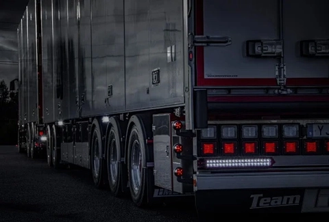 Strands IZE LED baklys LED baklys, klar linse 