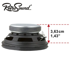 RetroSound Fulltone 4&quot; 50W max, 2-veis