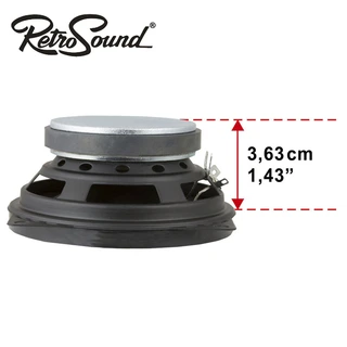 RetroSound Fulltone 4" 50W max, 2-veis