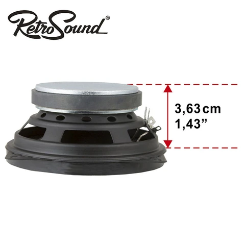 RetroSound Fulltone 4" 50W max, 2-veis