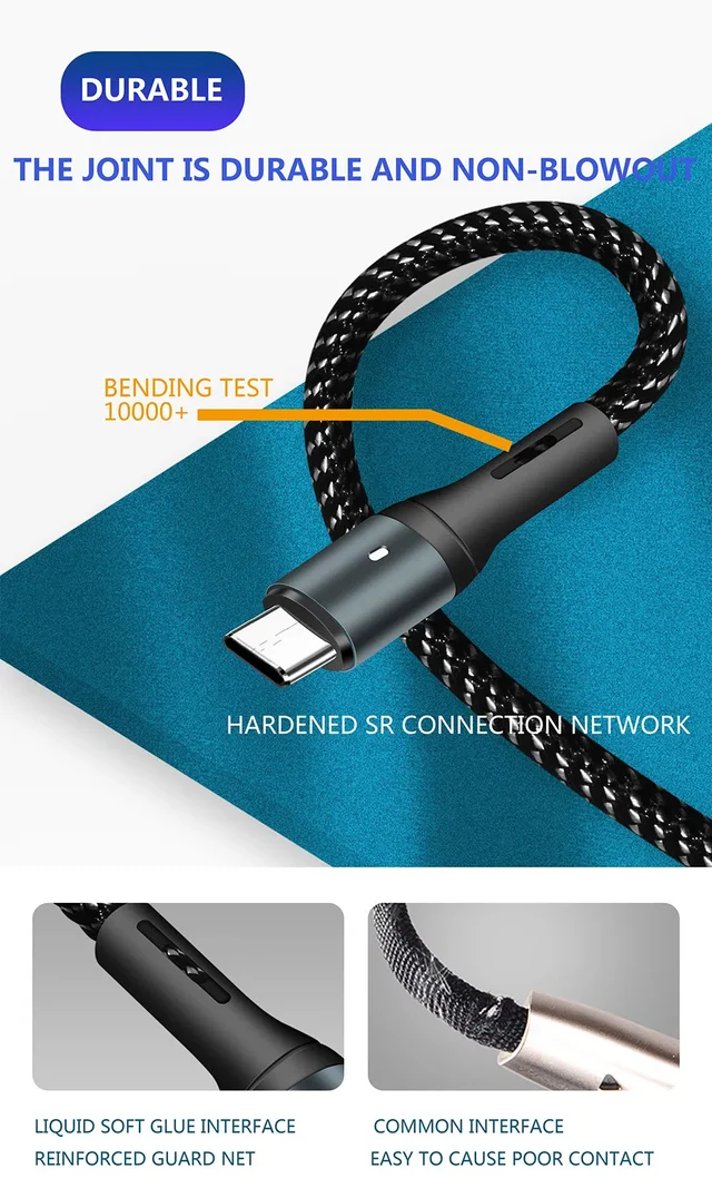 ConnectED Phone Kabel 1 meter Lightning USB til Lightning 