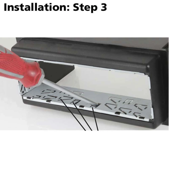 RetroSound 294 Universalt DIN-monteringssett, komplett 