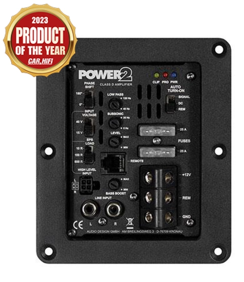 ESX POWER2 1x245W RMS 4ohm / 1x475W RMS 2ohm