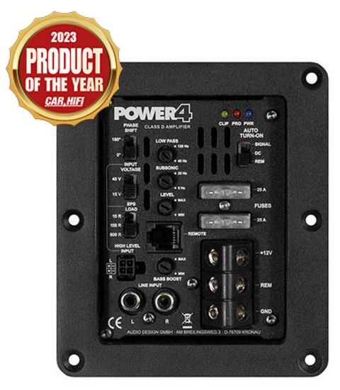 MUSWAY Forsterkermodul for kasser 1x460W 1x460W RMS i 4ohm,