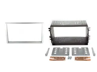 Connects2 Premium monteringskit 2-DIN Kia Sportage (2008 - 2009) Sølv