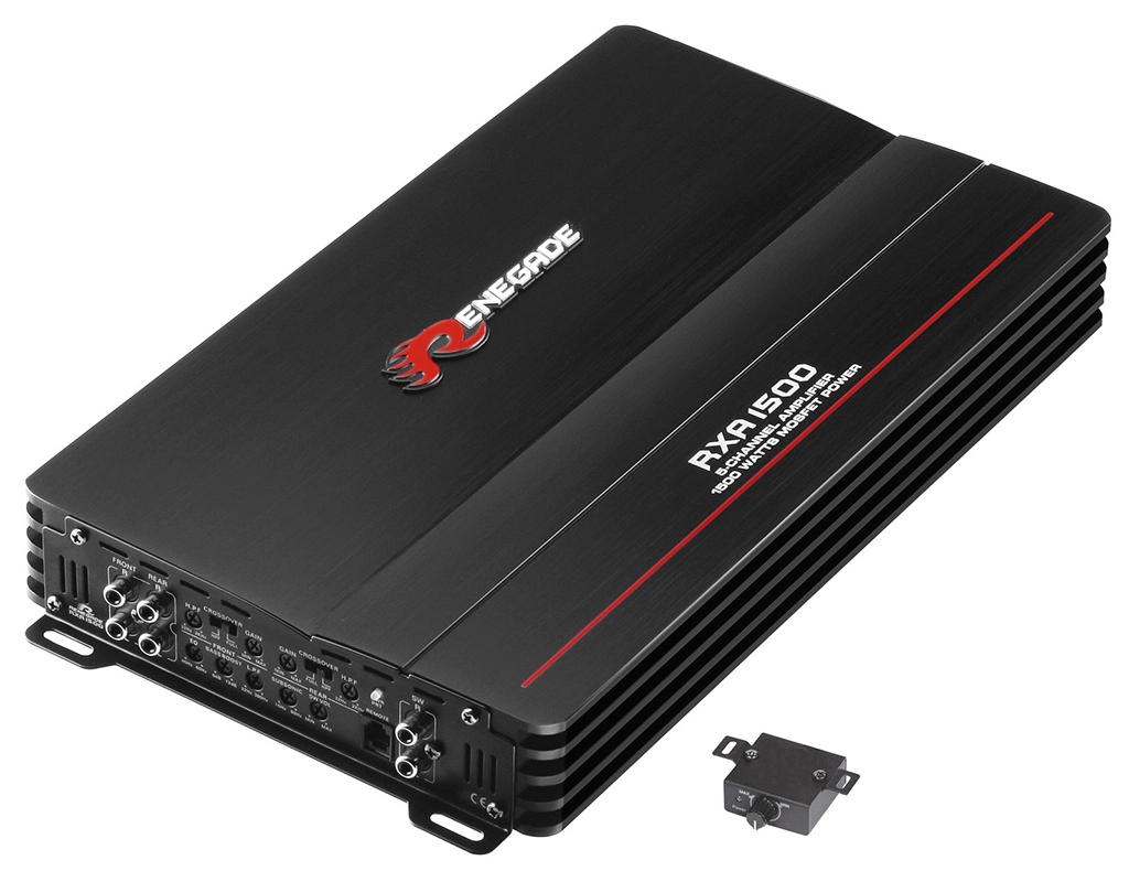Forstærlker Router Renegade 5-kanals forsterker 4 X 60W + 200W RMS 4 ohm - AutoHiFi as