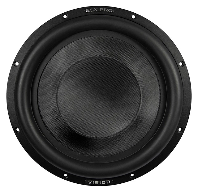 ESX VXP104 flat high-end subwoofer 800W max / 400W RMS 