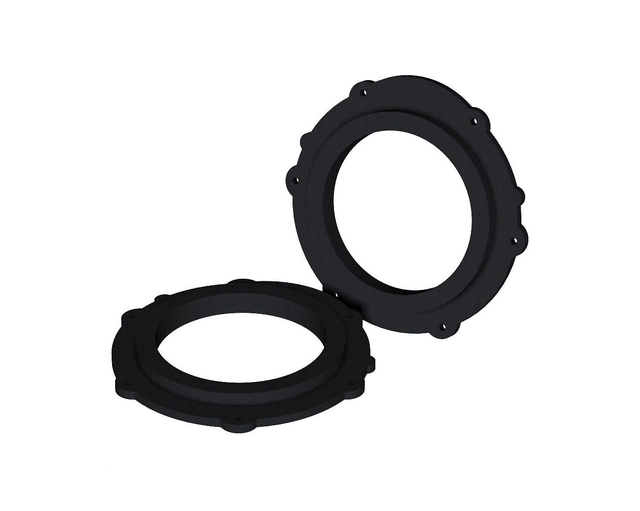 ConnectED MDF høyttaleradaptere (165mm) Porsche (2014 -->) bak 